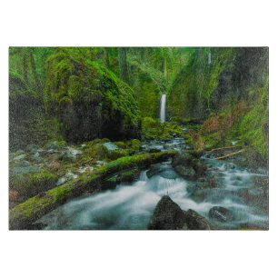 Planche À Découper Waterfalls Grotto Falls, Oregon