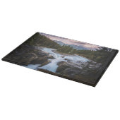Planche À Découper Waterfalls | Jasper National Park, Canada (Coin)