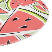 Planche À Découper Watermelon Panneau vert rond (Coin)