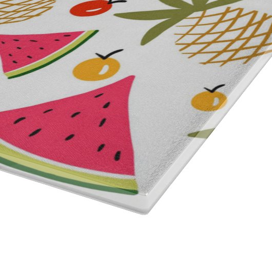 Planche À Découper Watermelon, Pineapples Kiwi Cutboard (Coin)