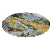 Planche À Découper Waterscape Waterscape de Creek Fleur sauvage Mount (Coin)