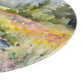 Planche À Découper Waterscape Waterscape de Creek Fleur sauvage Mount (Coin)