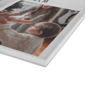 Planche À Découper We Love You Mom Script Kids Names Photo Collage (Coin)