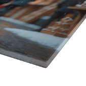 Planche À Découper Weimaraner Dogs Christmas Snow Holiday (Coin)