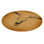 Planche À Découper Western Bull Horns (Coin)