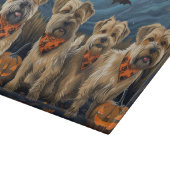 Planche À Découper Wheaten Terrier Halloween Éffrayant (Coin)