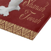 Planche À Découper White Dove Rosh Hashanah New Year Challah Board (Coin)