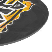 Planche À Découper Wild Me Tiger orange et noir (Coin)