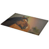 Planche À Découper Wild Stallion, Golden Light and Rainbow (Coin)