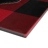 Planche À Découper Wild Wonderful Christmas Red Buffalo Plaid ID604 (Coin)