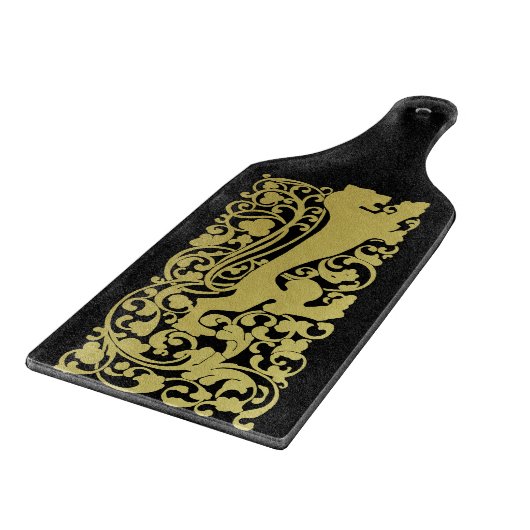 Planche À Découper Will Bradley Heraldic Lion (Coin)