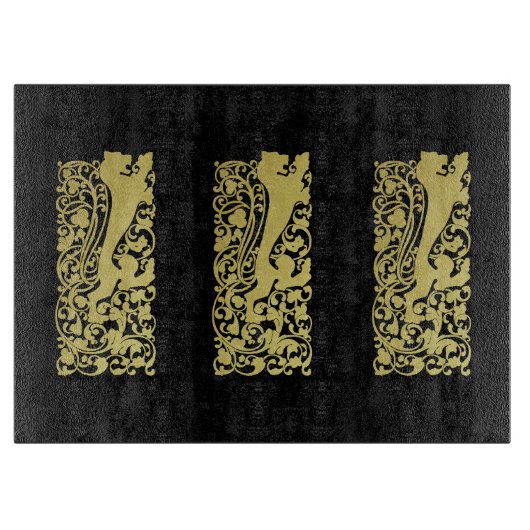 Planche À Découper Will Bradley Heraldic Lion (Devant)