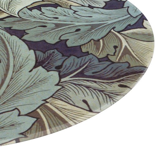 Planche À Découper William Morris Acanthus Feuilles (Coin)
