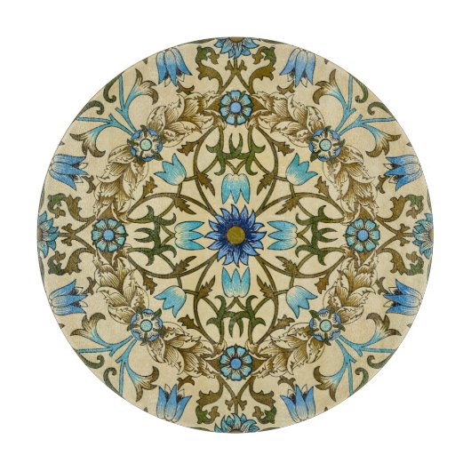 Planche À Découper William Morris Antique 1873 Vine & Floral Pattern (Devant)