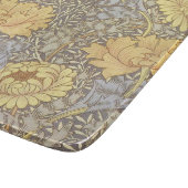 Planche À Découper William Morris Chrysanthemum Fleurs maman (Coin)