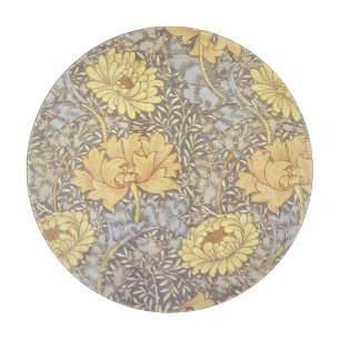 Planche À Découper William Morris Chrysanthemum Fleurs maman