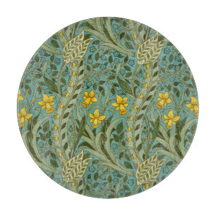 Planche À Découper William Morris Daffodil Motif Floral Classique