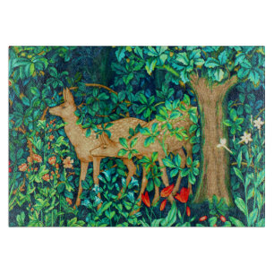 Planche À Découper William Morris Forest Deer Tapestry Imprimer