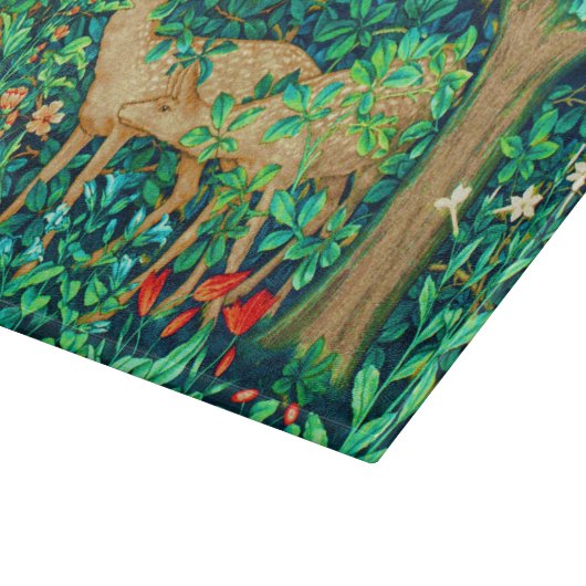 Planche À Découper William Morris Forest Deer Tapestry Imprimer (Coin)