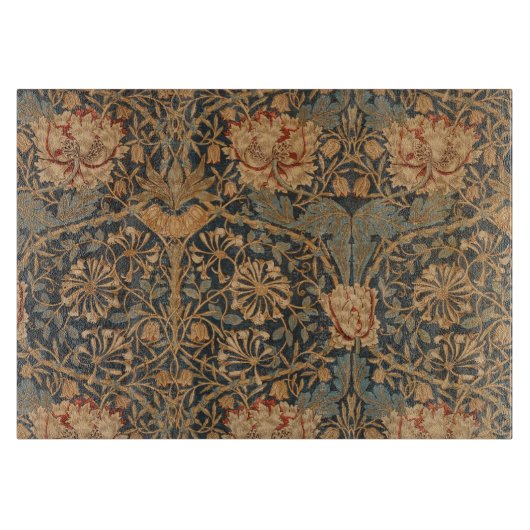 Planche À Découper William Morris Honeysuckle Rich Wallpaper (Devant)
