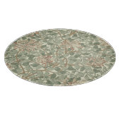 Planche À Découper William Morris Honeysuckle Vert Floral (Coin)