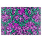 Planche À Découper William Morris Irises, Améthyste Violet (Devant)