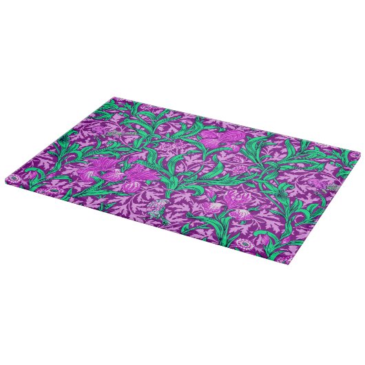 Planche À Découper William Morris Irises, Améthyste Violet (Coin)