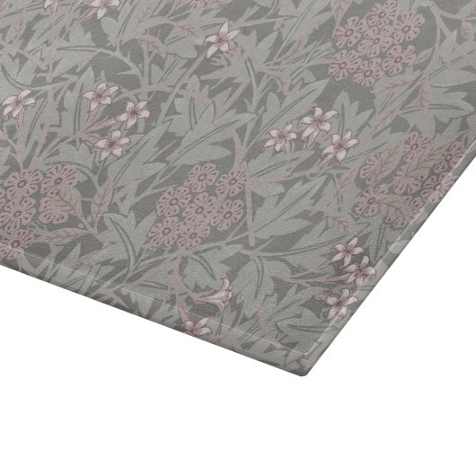 Planche À Découper William Morris Jasmine Motif de fleurs (Coin)