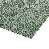 Planche À Découper william morris marigold fleurs vertes (Coin)