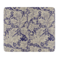 William Morris Motif Giroflée Bleu Antique