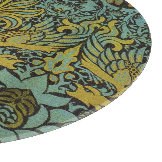 Planche À Découper William Morris Peacock Dragon Fond d'écran (Coin)