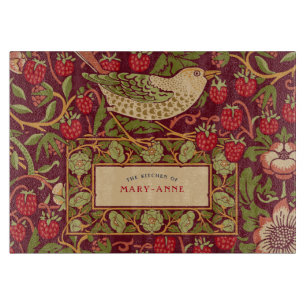 Planche À Découper William Morris Strawberry Thief Cutting Board