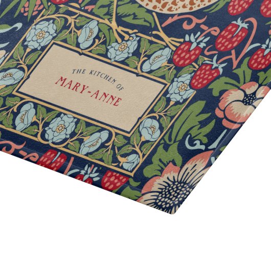 Planche À Découper William Morris Strawberry Thief Cutting Board (Coin)