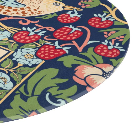 Planche À Découper William Morris Strawberry Thief Cutting Board (Coin)