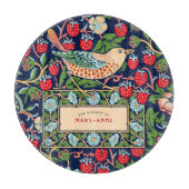 Planche À Découper William Morris Strawberry Thief Cutting Board (Devant)