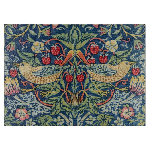Planche À Découper William Morris - Thief aux fraises (Devant)