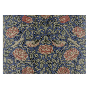 Planche À Découper William Morris Tudor Fond d'écran Rose