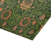 Planche À Découper William Morris Violet et Columbine Art Rug (Coin)