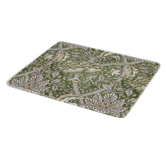 Planche À Découper William Morris Windrush fleurs florales classique (Coin)