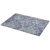 Planche À Découper William Morris Windrush Motif Bleu Floral (Coin)