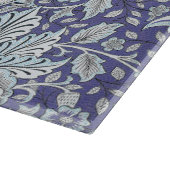 Planche À Découper William Morris Windrush motif floral bleu (Coin)