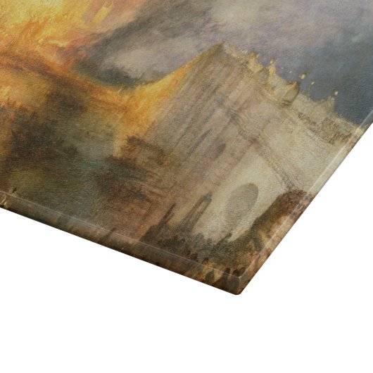Planche À Découper William Turner - L'incendie du Parlement (Coin)