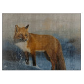 Planche À Découper Winter Fox (Devant)