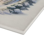 Planche À Découper Winter Foxes by Moonlit Snowy River (Coin)