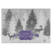 Planche À Découper Winter Wonderland Cutboard - Violet (Devant)