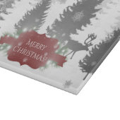 Planche À Découper Winter Wonderland Cutting Board - Rouge (Coin)