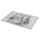 Planche À Découper Winter Wonderland Snowman (Coin)