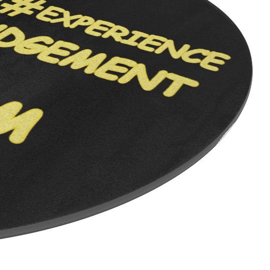 Planche À Découper "WISDOM EQUATION" Mignonne Expression Design. Comm (Coin)