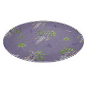 Planche À Découper Wisteria, ferns, & Dragonflies (Coin)