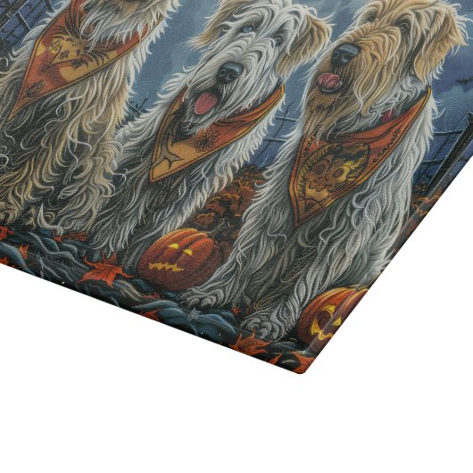 Planche À Découper Wolfhound Halloween Éffrayant (Coin)